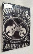 1 x Johny Cash 'Genuine American' Band T-Shirt - Size: XXL