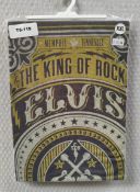 1 x Elvis Presley 'The King of Rock 60 Years American Legend' Band T-Shirt - Size: XXL