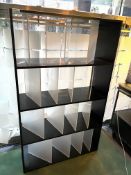 1 x Upright Shelving Unit Featuring Acrylic Dividers