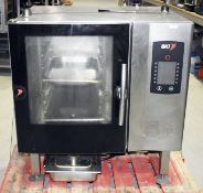 1 x BKI Houno 6 Grid Electric Touch Screen Combi Oven - Floorstanding 3 Phase Combi Oven With