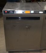 1 x Williams HA135SA Undercounter Refrigerator Featuring a Stainless Steel Finish