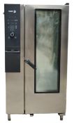 1 x Fagor C-201 20 Grid Combination Oven with Removable Shelf Rack - 3 Phase - H184 x W96 x D93cm