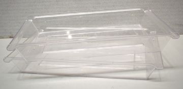 2 x Buffet Rectangular Tray Covers
