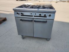 1 x 6-Burner Gas Cooker