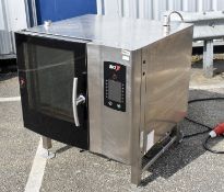 1 x BKI Houno 6 Grid Electric Touch Screen Combi Oven - Floorstanding 3 Phase Combi Oven