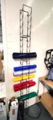 10 x Wall Mounted Poster Storage Racks