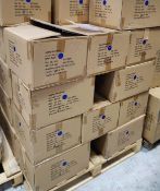 900 x Abbey Notebooks - Colour: Blue - New Boxed Stock