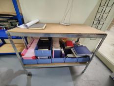 1 x Galvanised Steel Workbench