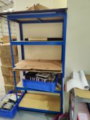 1 x Blue Warehouse Storage Shelf