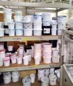 1 x Large Collection of Part Used Printers Paint