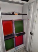 2 x Storage Cabinets with Various Screen Prints