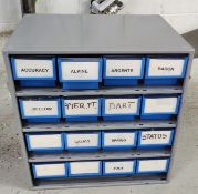 1 x Small Organiser Tray Unit
