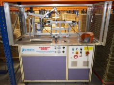 1 x AD Print ORBIT Cylindrical Screen Printing Machine - Dimensions: H90/155 x W151 x D79 cms