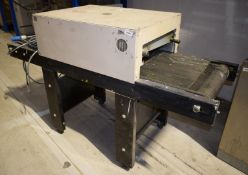 1 x Industrial Conveyor Tunnel Printing Dryer - Dimensions: H81/112 x W186 x D67 cms