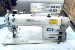 1 x Hobkirk Diamond Embroidery Sewing Machine - Industrial Sewing Machine - Removed from a Working