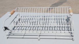 1 x Classic Wire Dish Rack - Colour: Chalk - Ref: GTC744/GTCC18 - CL1017 - Location: Altrincham