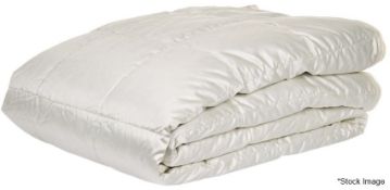 1 x BRINKHAUS Luxury Arctic Duck Down and Satin Superking 4.5 Tog Light Duvet, 260 x 220cm -
