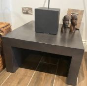 1 x JNL COLLECTION Luxury Sturdy Japanese Bamboo Side Table - Ref: VB8 - Original RRP £2,200