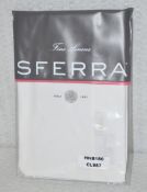 1 x SFERRA Sereno 4000 Luxury Italian 100% Egyption Cotton Percale Boudoir Pillow Sham,12x16