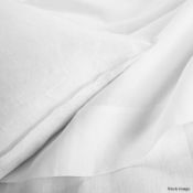 1 x ALEXANDRE TURPAULT Nouvelle Vague Luxury Kingsize Washed Linen Fitted Sheet - Original RRP £279