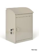 1 x Stowe Parcel Box In Clay - Steel - Boxed - RRP £130.00 - Ref: GTC247/GTC2P9 - CL1017 - Location:
