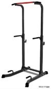 1 x VOUNOT Power Tower Dip Station Pull Up Bar for Home Gym Workout Equipment - Original RRP £118.99