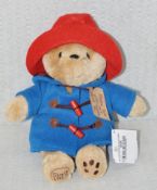1 x PADDINGTON BEAR Collector's Plush Toy (25cm) - Unboxed Stock with Tags - Original Price £39.95 -