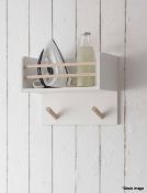 1 x Melcombe Ironing Shelf In Lily White - Ref: GTC700/GTCC17 - CL1017 - Location: Altrincham