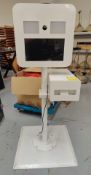 1 x Photo-Me International 'Selfy' Marino Box Photo Booth - Features an 18 Inch Touch Screen