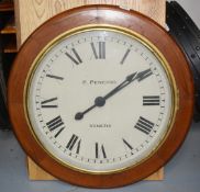 1 x Large P.Pencino Venezia Wall Clock - Dimensions: W92 cms - Removed from a Restaurant Environment