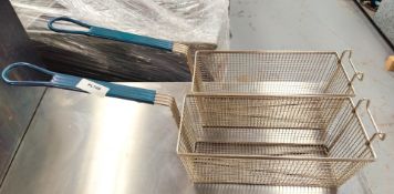 2 x Frying Baskets for Single Tank or Twin Tank Fryers