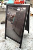 1 x A Frame Double Advertisement Board - Dimensions: 113 x 63 cms