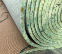 1 x Roll Of Footfall Flooring Lifelong 11mm Luxury Carpet Underlay - 15Sqm - RRP £165.00 - Ref: