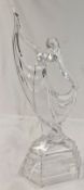 1 x Vintage Ballet Dancer Ballerina In Crystal - Royal Crystal Rock - NO VAT ON THE HAMMER -