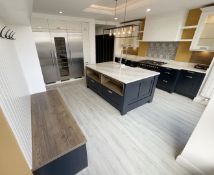 1 x Bespoke HÄCKER German-made Fitted Shaker-Style Kitchen in Hampton Velvet Blue - ORP £30,999