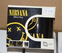 1 x Nirvana Band Coffee Mug - New in Retail Packaging