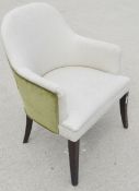 1 x Premium Upholstered Boudoir Chair - Recently Removed From A Luxury 5-Star Hotel - Ref: