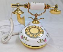 1 x Vintage-Look Mybelle Telephone - NO VAT ON THE HAMMER - Ref: - CL444 - Location: Altrincham