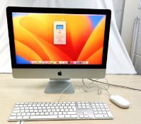 1 x Apple iMac 21.5 Inch Desktop Computer - 4K 2017 Model - Features an Intel Core i7 3.6GHz Quad