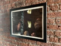1 x Framed Chinese Girl Photographic Wall Art - Recently Removed from a Luxury Furniture Retailer
