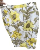 1 x Ladie's Designer Floral Skirt in White & Yellow - Size: FR46 / UK 18 - Original Price: €450.00 -