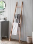 1 x Southborne Towel Ladder - Beech - RRP £90.00 - Ref: GTC327/GTCP7 - CL1017 - Location: Altrincham
