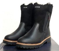 1 x Pair of Designer Olang Women's Winter Boots - Debora 81 Nero - Euro Size 41 - New Boxed