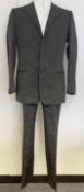 1 x Very Rare GUCCI Men's 2-Piece Suit in a Woven Snakeskin-style Fabric - Size: EU48 - Ref: LB543 -