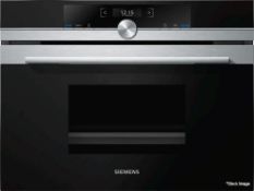 1 x Siemens iQ700 Compact Steam Oven - New/Boxed - Original RRP £1,169.00 - CD634GAS0B