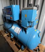 1 x OKS 270 Litre 11 Bar Air Compressor - 45 Dry - Type: 04-202-033 - SN: FE57049