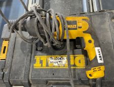 1 x DeWalt D25013K 110V SDS Plus Combi Hammer Drill with Case