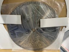 1 x 450mm Circular Saw Blade - Code: 124125, 96 Teeth, 32mm Bore, Triple Chip Grind Tooth