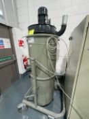 1 x Emmegi Aspirotore MG4/V Industrial Dust Extractor - Mobile with Castor Wheels - Power: 2kW