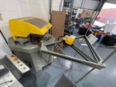 1 x ITACA Cianfrinatrice Crimping Machine - 450 kg, 7 Bar, 220/230 V, 50 Hz, Dual Foot Pedals